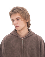 BROWN DUST HOODIE
