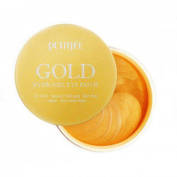 Petitfee Gold Hydrogel Eye Patch гидрогелевые патчи для глаз с золотом