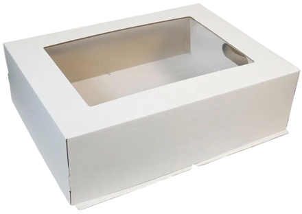Коробка для торта с окном 30*40*13 см
