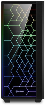 Корпус Sharkoon RGB LIT 100 черный