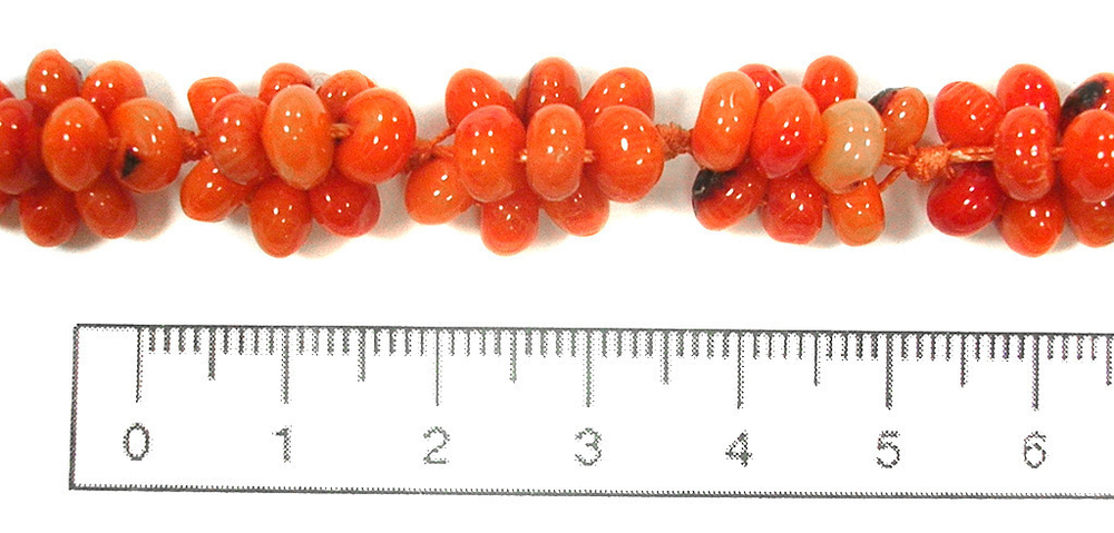 Бусы из Коралла kobu018-or3