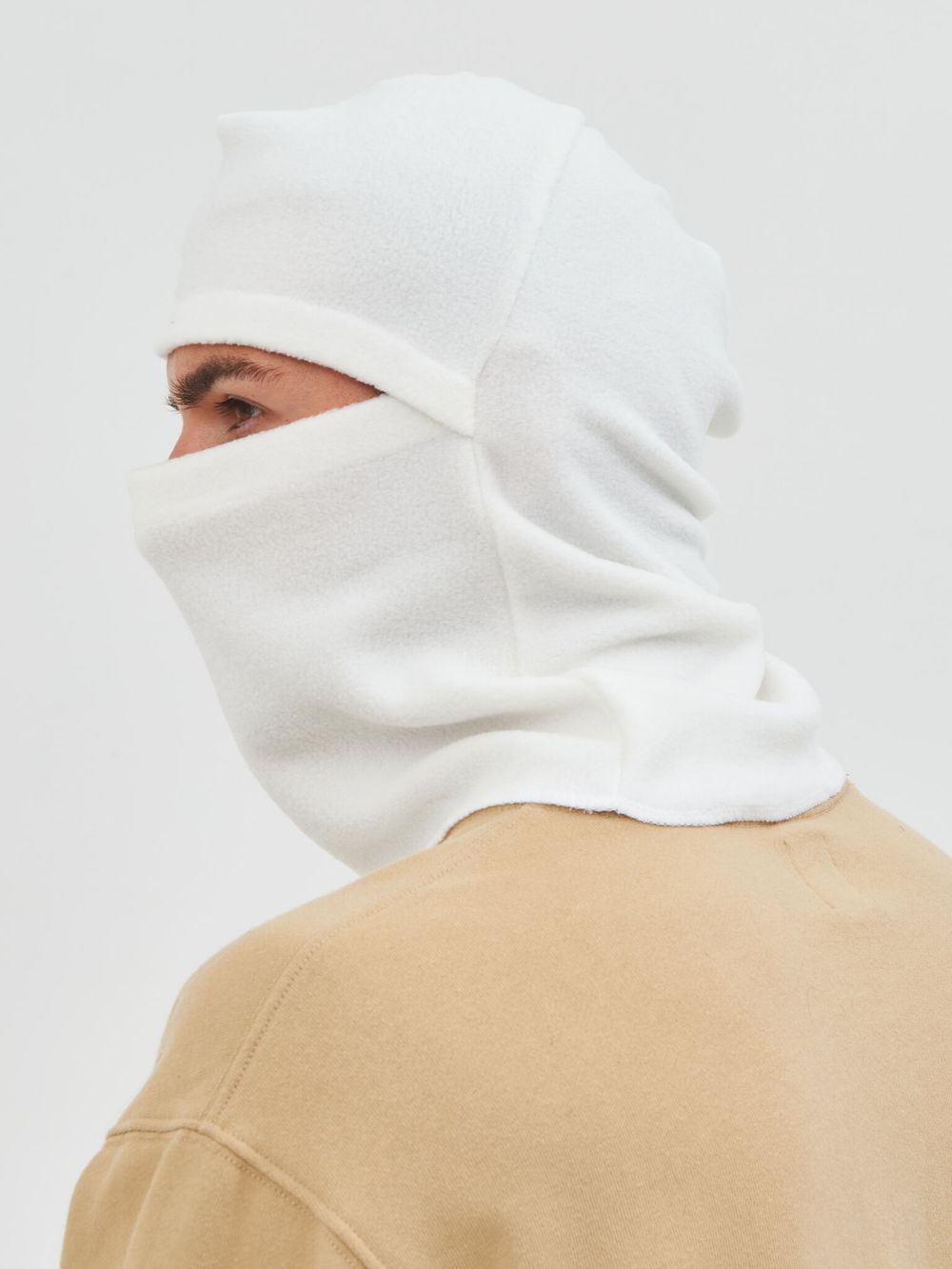 Балаклава Флис (180гр/м) цвет Белый
