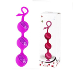 Анальные шарики Pretty Love PEARL (Цвет: фиолетовый)