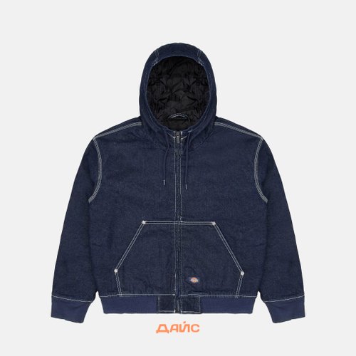 Куртка мужская Dickies Hooded Denim Jacket артикул:DK0A4ZAPRIN1 - купить в магазине Дайс