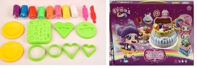 Набор тесто для лепки торт, C-42188