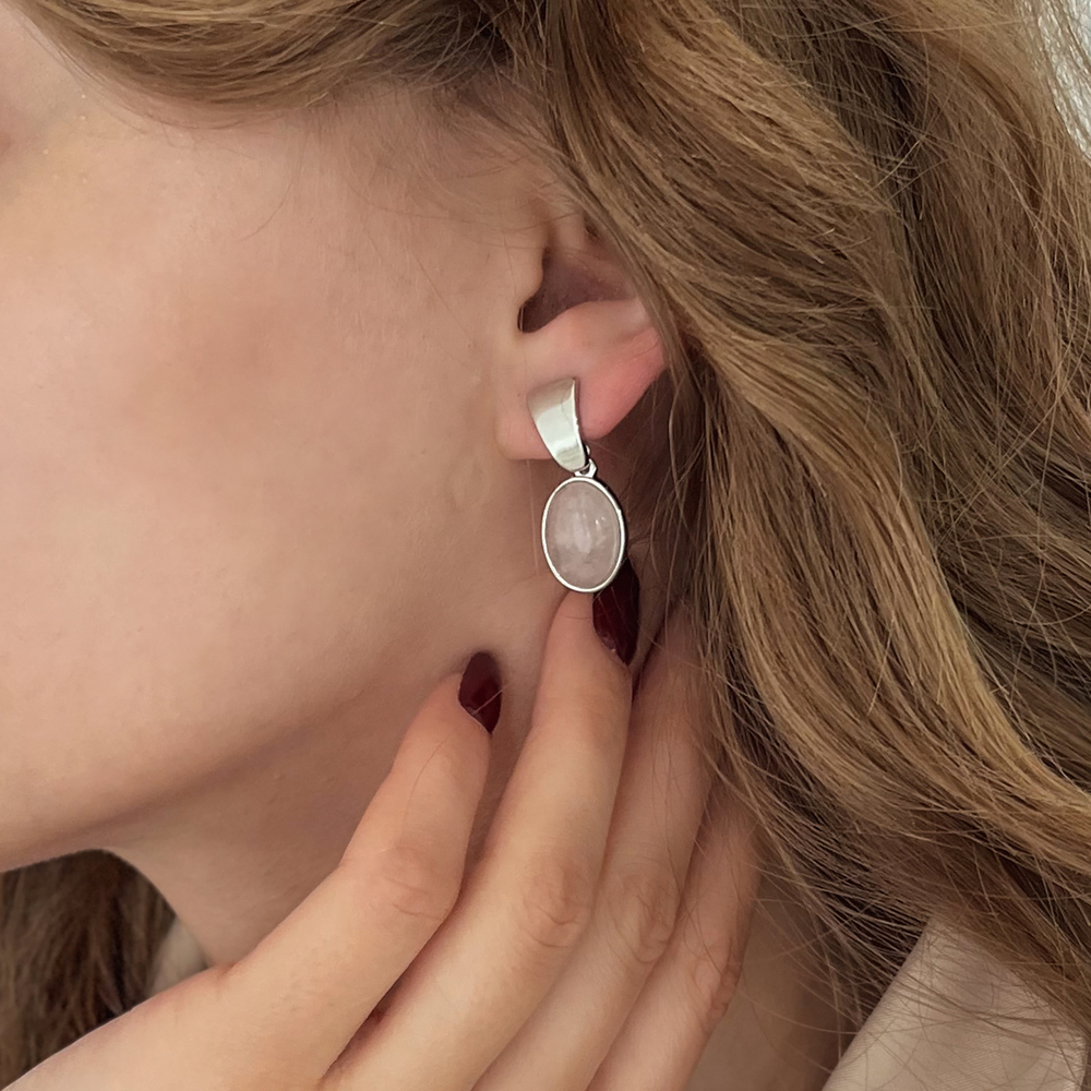 Серьги Possebon Q.Rose A0134.7 S