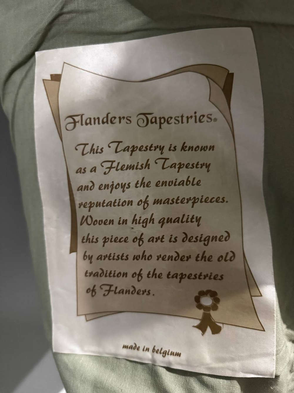 Гобелен винтажный