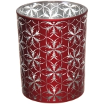 Подсвечник «Фантазия» 10*12,5 см, Красный
