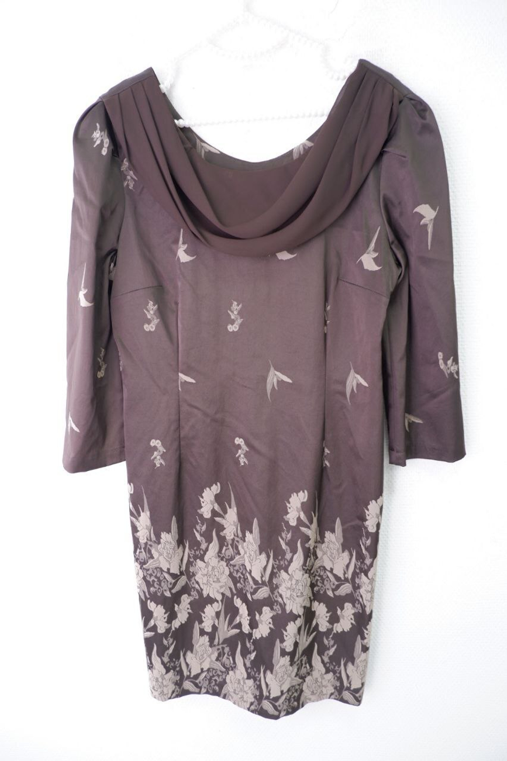 Платье Dzyn Line шоколадного цвета 48 размер