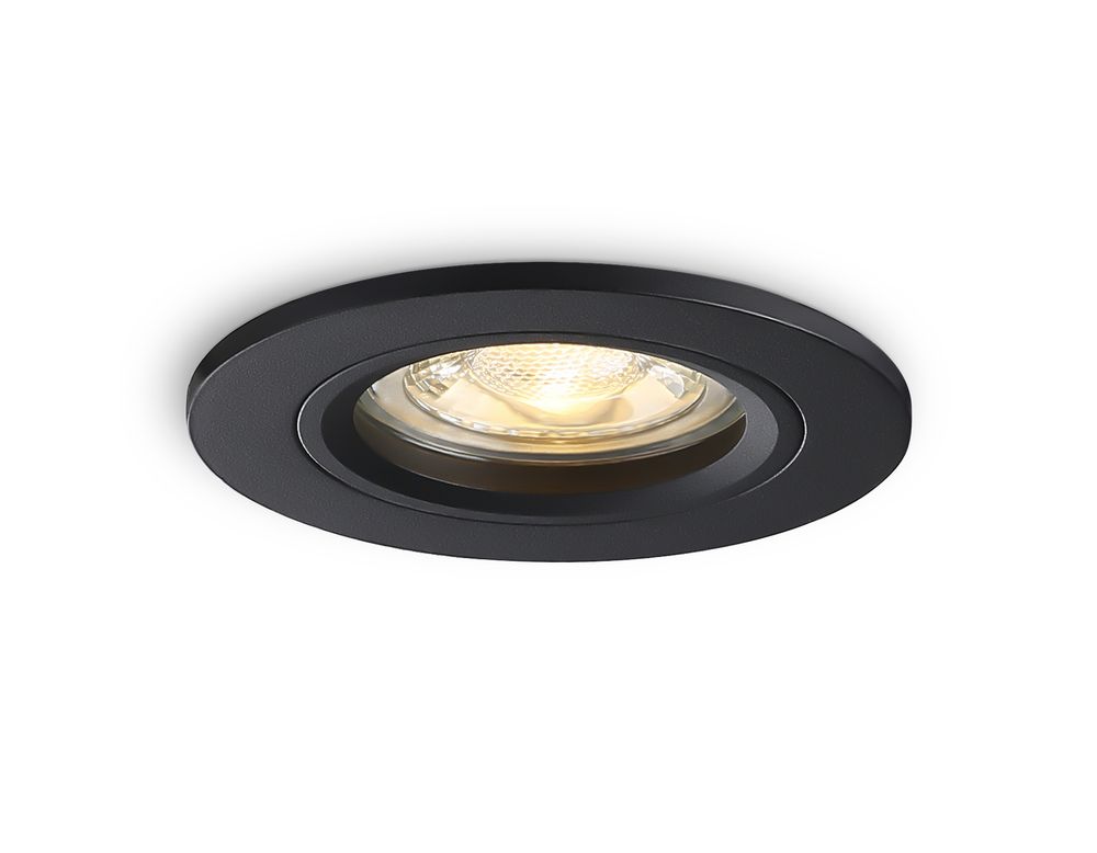 Светильник встраиваемый TN102451 BK черный GU5.3 D85*28
