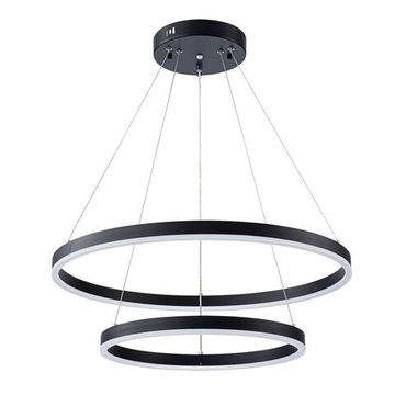 Подвесная люстра 74W 3000K-6000K A2548SP-75BK черный Siren Arte Lamp
