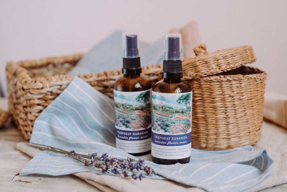 ЛАВАНДОВЫЕ ИСТОРИИ, ГИДРОЛАТ «ЛАВАНДА» 100мл (Краснополянская косметика)