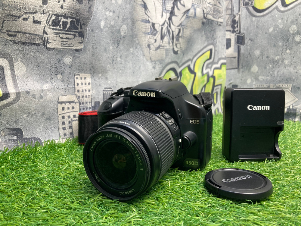 Canon 450D Kit 18-55mm IS II 25.000 кадров