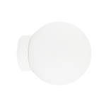 Светильник накладной MUNICH под лампу G9,  опаловое стекло,  белое основание,  D150xH168мм,  IP54