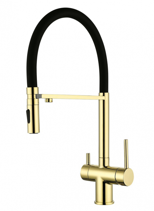 Смеситель для кухни под фильтр на магните GROCENBERG GB4096GO (Kerox Венгрия)