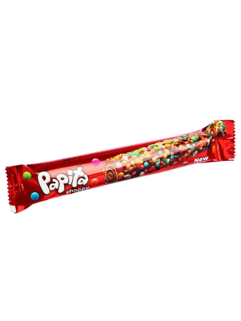 Вафельная трубочка Papita choppy с начинкой из фундука