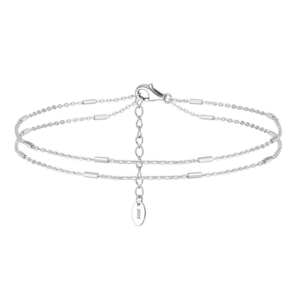 Анклет двойной Silver