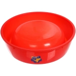 Миска пластиковая «ПЭТС», цвет красный, 21*6,5см / 780мл