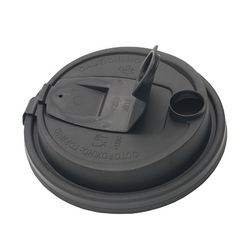 Крышки для стаканов тип Е D=90мм Черные (50/800шт)