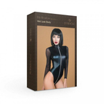 Боди с молнией до поясницы из материала wet look (My Shadow) (S/M)
