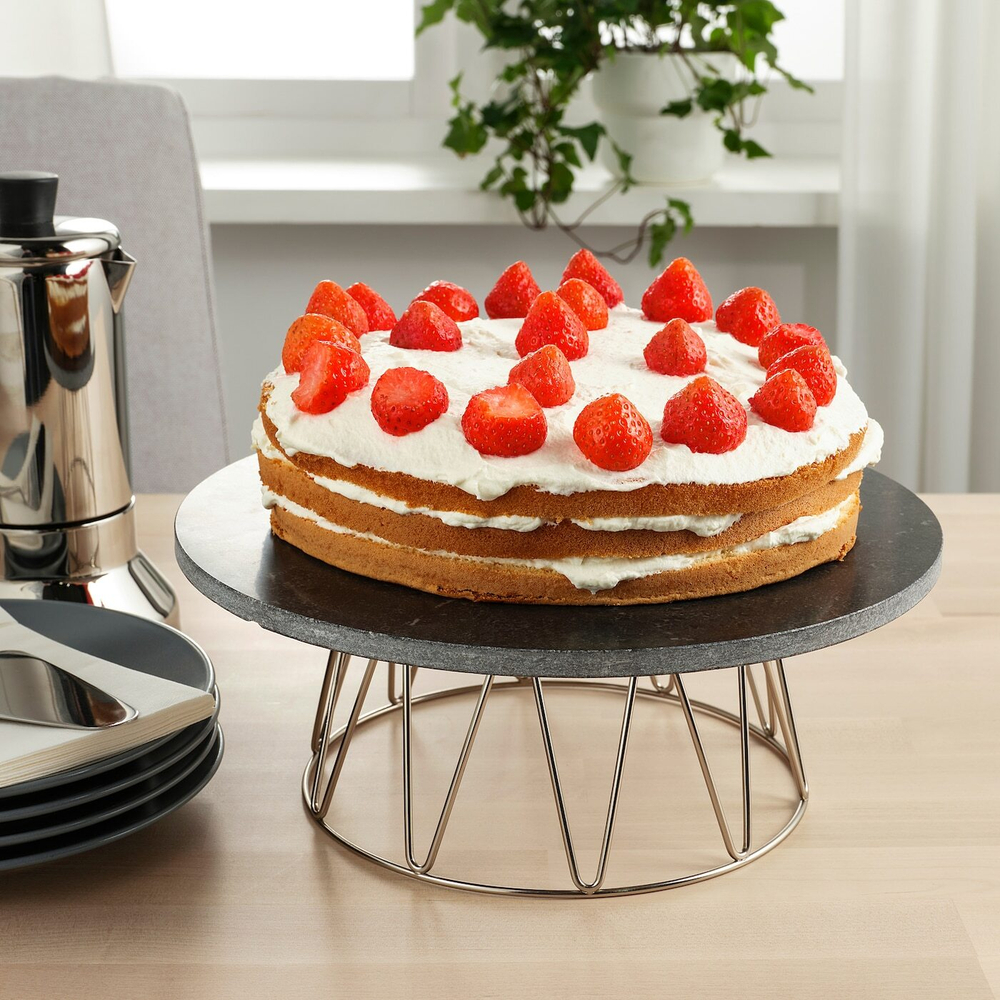 IKEA BAKGLAD  (ИКЕА БАКГЛАД)  -  Тарелка для торта, 29 см