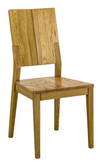 Стул Крафт (дуб/тон 343/жесткое сиденье)