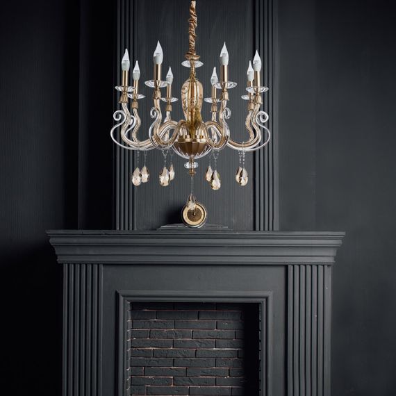 Подвесная люстра Divinare Carl 5124/07 LM-8