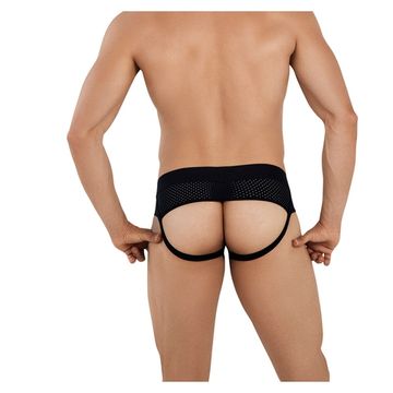 Мужские трусы джоки черные Clever Moda Z?RICH JOCKSTRAP 102911