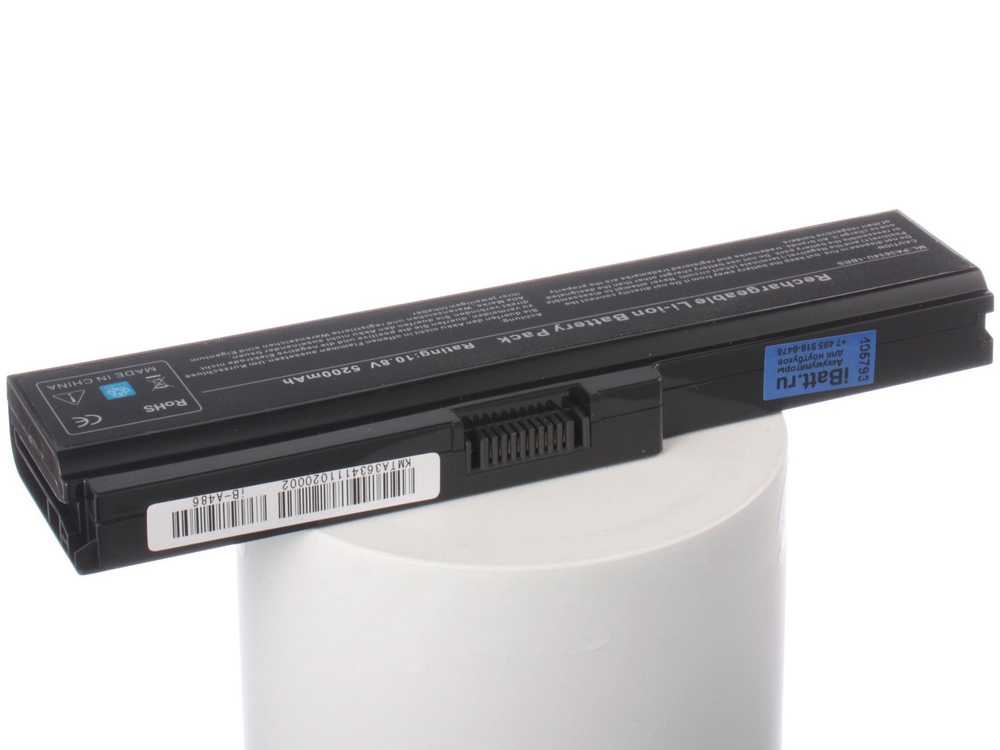 Аккумулятор iBatt 4400mAh, для Satellite PRO L650-1F8 U400D-204 C660-1FL C650-18M C660-28J C660D-17D U500-18N