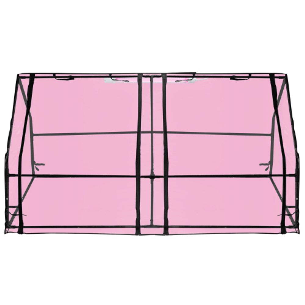 Теплица GREEN APPLE GA-House-medium со светильником в комплекте 1800х900х900 мм 2 отсека