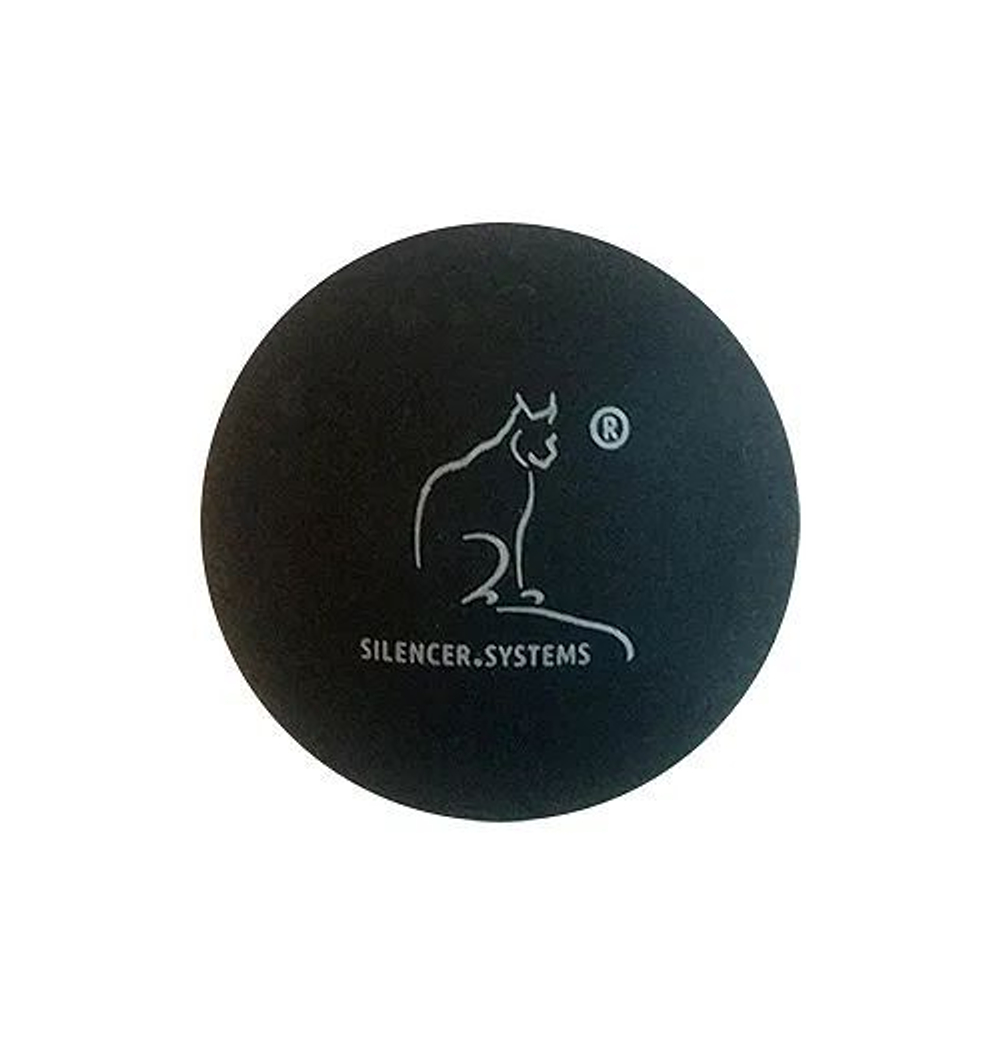 Шар для рукояти затвора Silencer.Systems BoltKnob (чёрный, силикон)