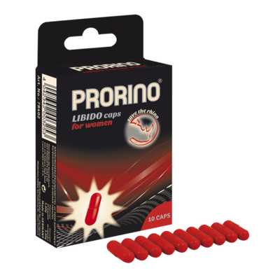 Возбуждающие капсулы для Женщин Ero Black Iine PRORINO Libido 10 шт.78402