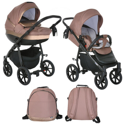 Коляска Tutis Nanni 2 в 1 New 2024 №277 (Бежевый)