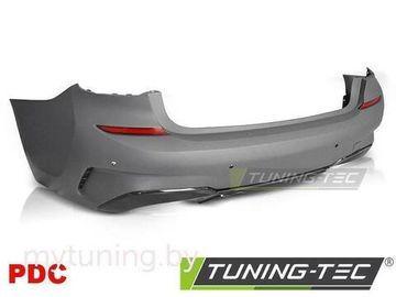 Бампер задний PERFORMANCE STYLE PDC GLOSSY BLACK -[ ]--[ ]- для BMW G20 19-