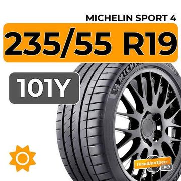Michelin Pilot Sport 4 SUV 235/55 R19 101Y