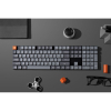 Беспроводная механическая ультратонкая клавиатура QMK Keychron K5 Max, 108 клавиш, Hot Swap, RGB-подсветка, Gateron Brown Switch (K5M-H3-RU)