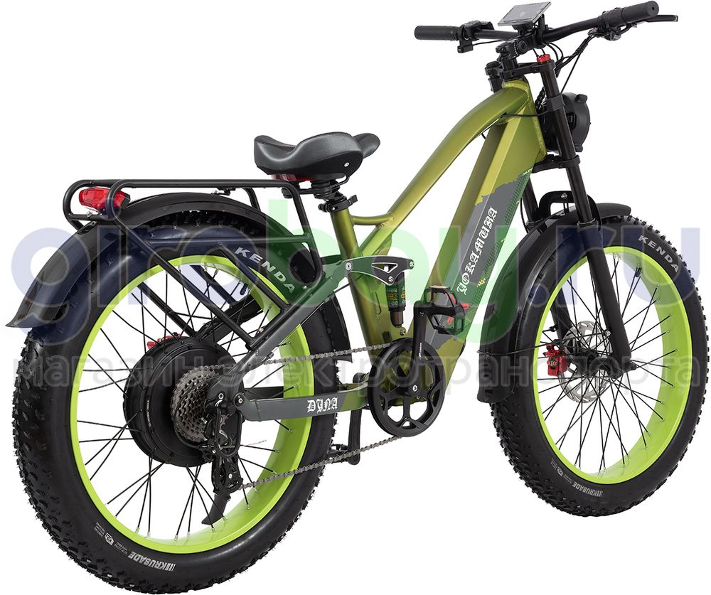 Электровелосипед Yokamura Dyna 2500W (52V/30Ah) - Military Green фото №8