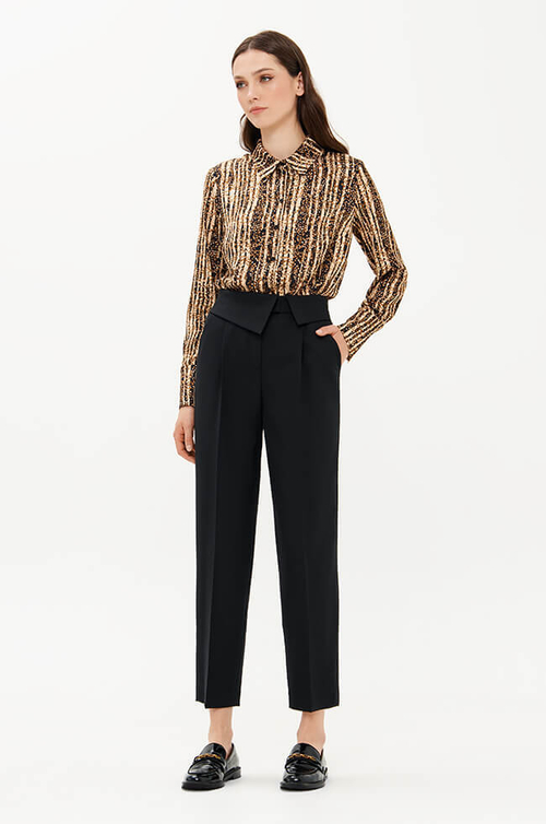 31216 Брюки женские (черный)