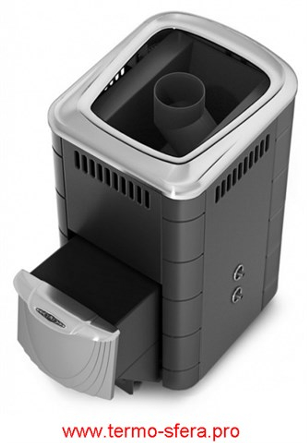 Печь для бани Тунгуска 2017 Carbon ДН ТО антрацит