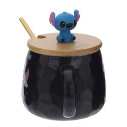 GAEM Кружка с крышкой и ложкой, 230 мл, L12 W9 H10,5 см