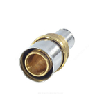 Муфта переходная для МП/PE-X труб латунь пресс Дн 26х16 RM103 Giacomini RM103Y016