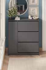 Стеллаж для обуви GIZEM - антрацит