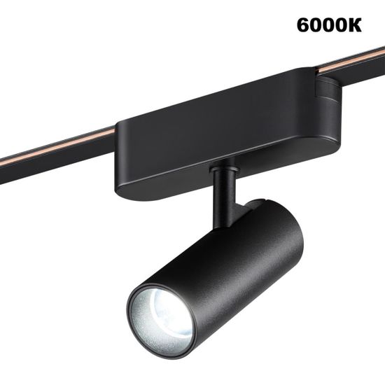 359468 SHINO NT24 102 черный Трековый смарт-светильник для низковольтного шинопровода с двумя режимами работы IP20 LED 6W 24V 3000-6000K EASY