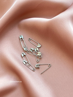 Булавки английские серебро