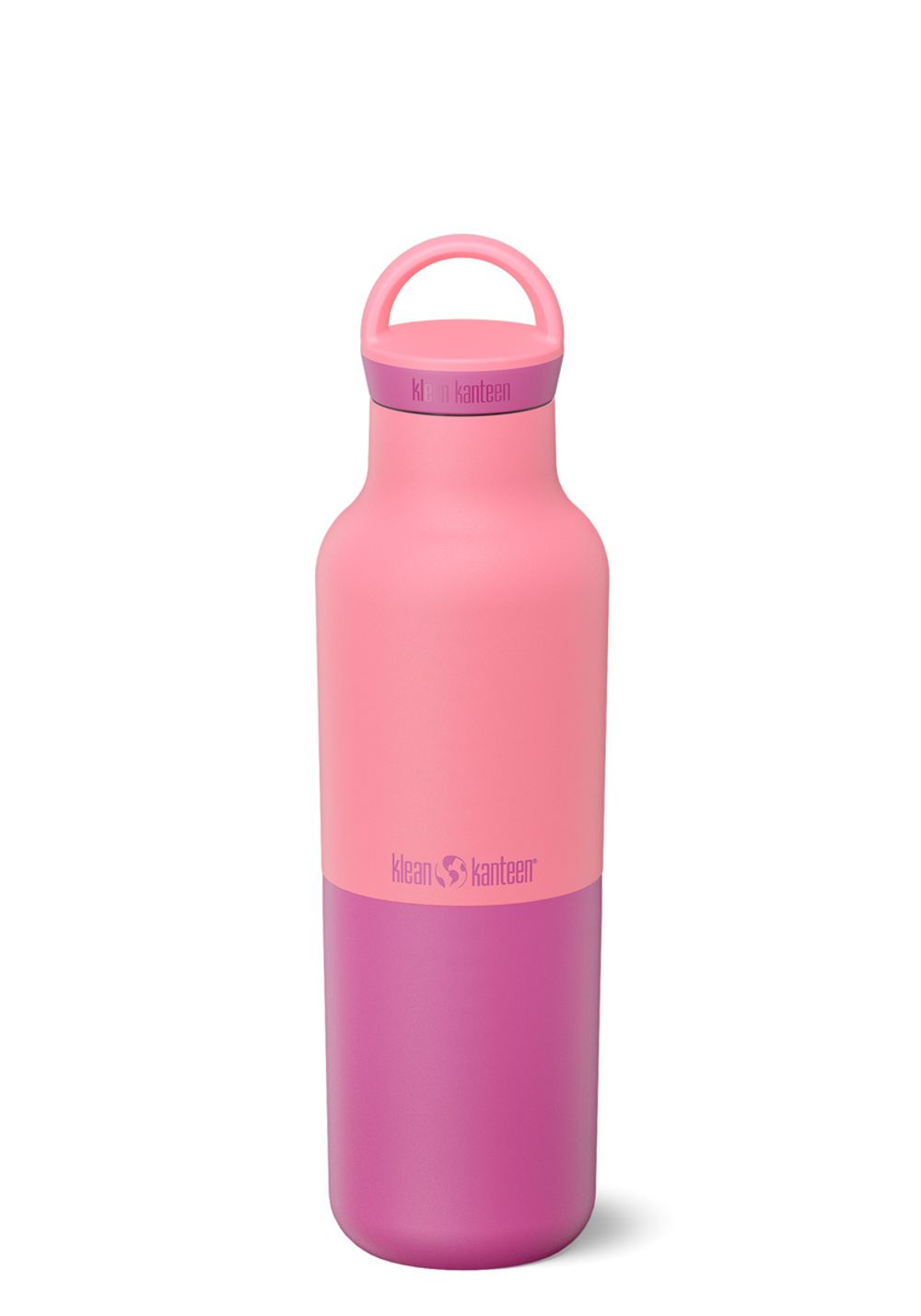 Термобутылка Klean Kanteen Rise Vac Classic Arch Loop 20oz (592 мл) Pink Lemonade
