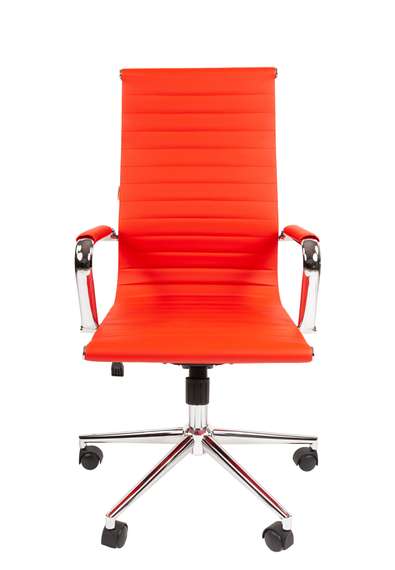 Офисное кресло Chairman 755 экопремиум красный