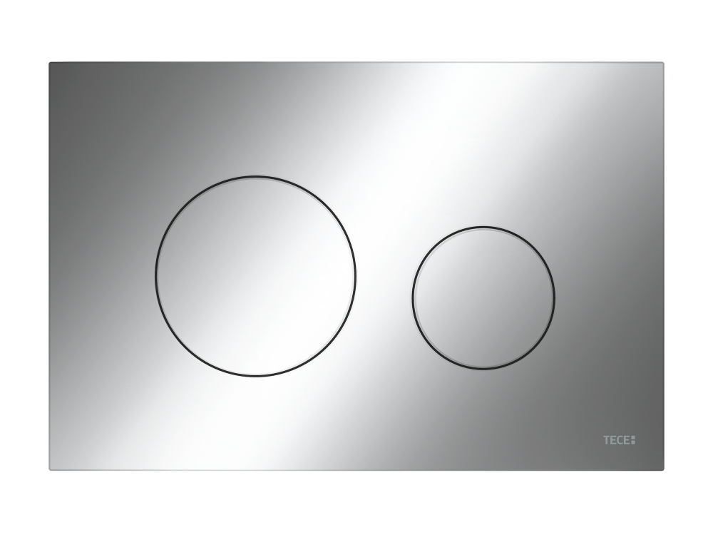 Пластиковая панель смыва для унитаза TECEloop 2.0, хром глянцевый