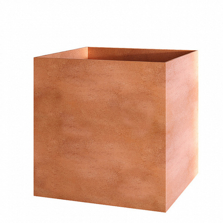 Кашпо CUBE RED CLAY 50x50x50