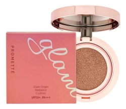 Enough Увлажняющий кушон с жемчужной пудрой Promette Glam Origin Radiance Cushion SPF50+ PA+++ 14г
