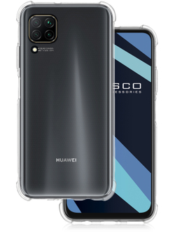 Чехол ROSCO для Huawei P40 lite оптом (арт. HW-P40L-HARD-TPU-TRANSPARENT)